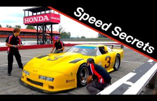 Racing driver’s car speed secrets