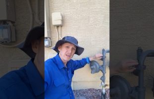 Square ring on gas meter