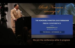 Minister Louis Farrakhan Press Conference Nov.  2017