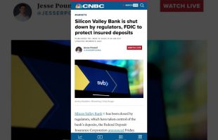 Silicon Valley Bank Gets Shutdown (Run on The Bank)