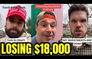 He Lost $18,000 After Trump CRASHES The STOCK MARKET