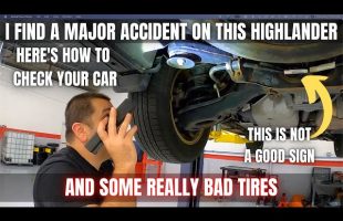 I Find a MAJOR Accident on This Highlander and Some Really Bad Tires!