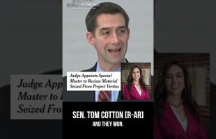Thank you Senator Tom Cotton #VeritasRaids