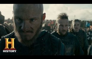 Vikings: The Great Army Arrives On The Battlefield (Season 4, Episode 18) | History