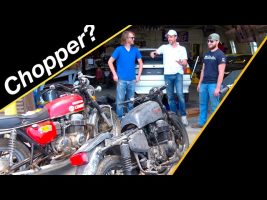 Chopper motorcycle equals learning?