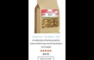 Low Iron & Anemic – Client Healed Himself