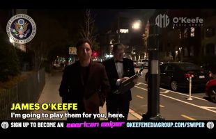 CONFRONTED: Henry Appel, National Security Council advisor, is confronted by James O’Keefe