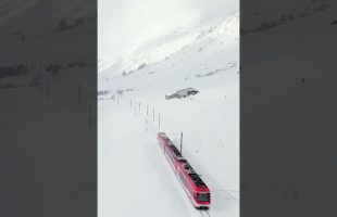 Switzerland in 4K – From Snowy Peaks to Spring Blossoms 🌸❄️ #shorts