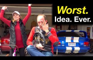 Wife’s DIY hair cut? | Porsche steering wheel recover? | BAD IDEA!