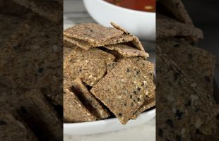 Vegan Gluten Free Crackers!!! Oil Free