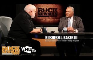 Rushern Baker III on The Rock Newman Show