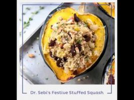 Dr. Sebi’s Festive Stuffed Squash