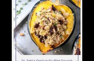 Dr. Sebi’s Festive Stuffed Squash