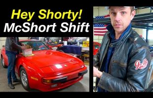 Super precision Short Shifter install in Porsche 944!