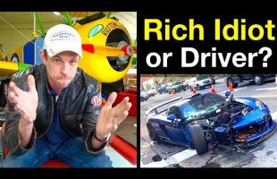 How a rich supercar crashing IDIOT may ruin cars for everyone!