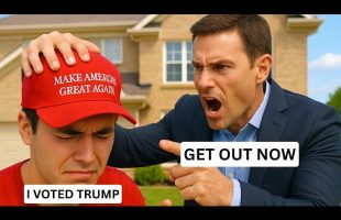 Dad KICKS OUT Son For VOTING For TRUMP