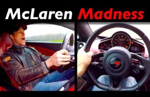 Dude loses mind driving McLaren MP4-12C