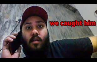 Live Webcam of a Scammer
