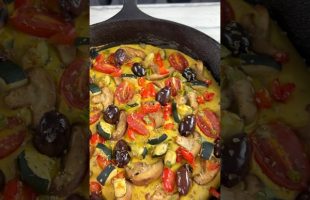Vegan Veggie Frittata Oil-Free!