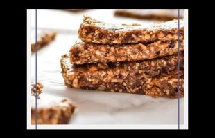 No-Bake Walnut-Date Bars