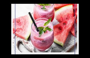 Creamy Watermelon – Coconut Milkshake