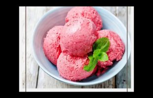 Dr. Sebi’s Healthy Strawberry ˝Ice-cream”