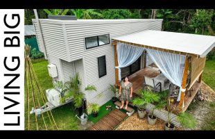 After Losing Everything in an Earthquake, She Built This Amazing Tiny House!