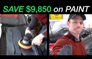 GENIUS $150 polishing kit | BEATS $10,000 Paint job on Toyota MR2
