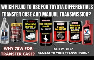 Which fluid to use for Toyota Diffs,Transfer Case and Manual transmissions