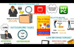 The Four Hour Work Week – Timothy Ferriss – ANIMATED BOOK REVIEW