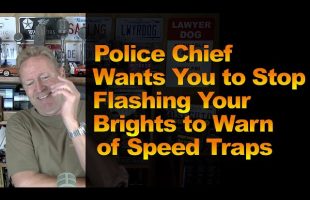 Police Chief Wants You to Stop Flashing Your Brights to Warn of Speed Traps