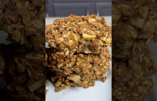 Apple-Cinnamon Pistachio Breakfast Cookies! Gluten-free! No Oil! No Refined Sugar!