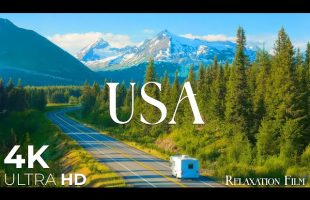 USA 4K • A Journey Through Timeless Beauty | Relaxation Film with Original Piano