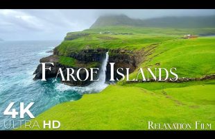 Faroe Islands 4K • Untouched Landscapes with Peaceful Music | Relaxation Film