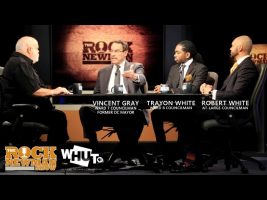 Councilmen Vincent Gray, Trayon White and Robert White on The Rock Newman Show