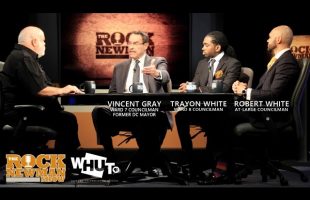 Councilmen Vincent Gray, Trayon White and Robert White on The Rock Newman Show