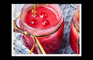 Dr. Sebi’s Red Currant Peach Smoothie
