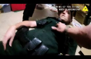 Bodycam Shows Officer Pass Out During Insane Arrest