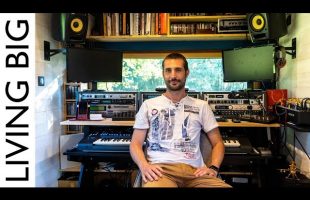 French Musician’s Dream Tiny House With Epic Music Studio