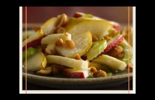Autumn Apple and Pear Salad