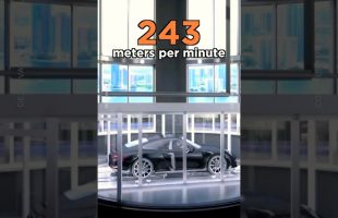 The Insane CAR ELEVATORS Inside Porsche’s Skyscraper