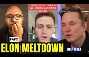 Elon Musk Has MELTDOWN After TESLA Loses $100 BILLION From BOYCOTTS