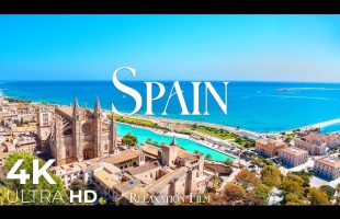 Spain 4K • Serene Landscapes from Horizon to Horizon | Relaxation Film