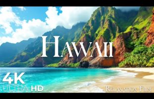 Hawaii 4K • Tranquil Shores and Soothing Views | Relaxation Film