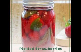 Dr. Sebi’s Pickled Strawberries