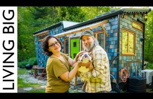 Artful Low-Impact Living in an Amazing Tiny House!