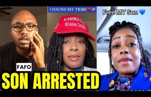 Trump Supporter BEGS MAGA To Not ARREST Her Son