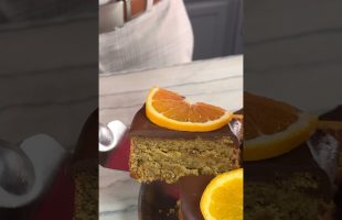 Vegan Orange-Chocolate Cake!! Refined-Sugar-Free Gluten-Free