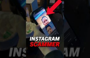 Calling a slimy IG Scammer
