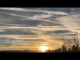 Dimming The Sun, Climate Engineering Over Northern California ( Geoengineering Watch )